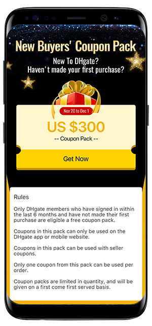 dhgate new buyer coupon